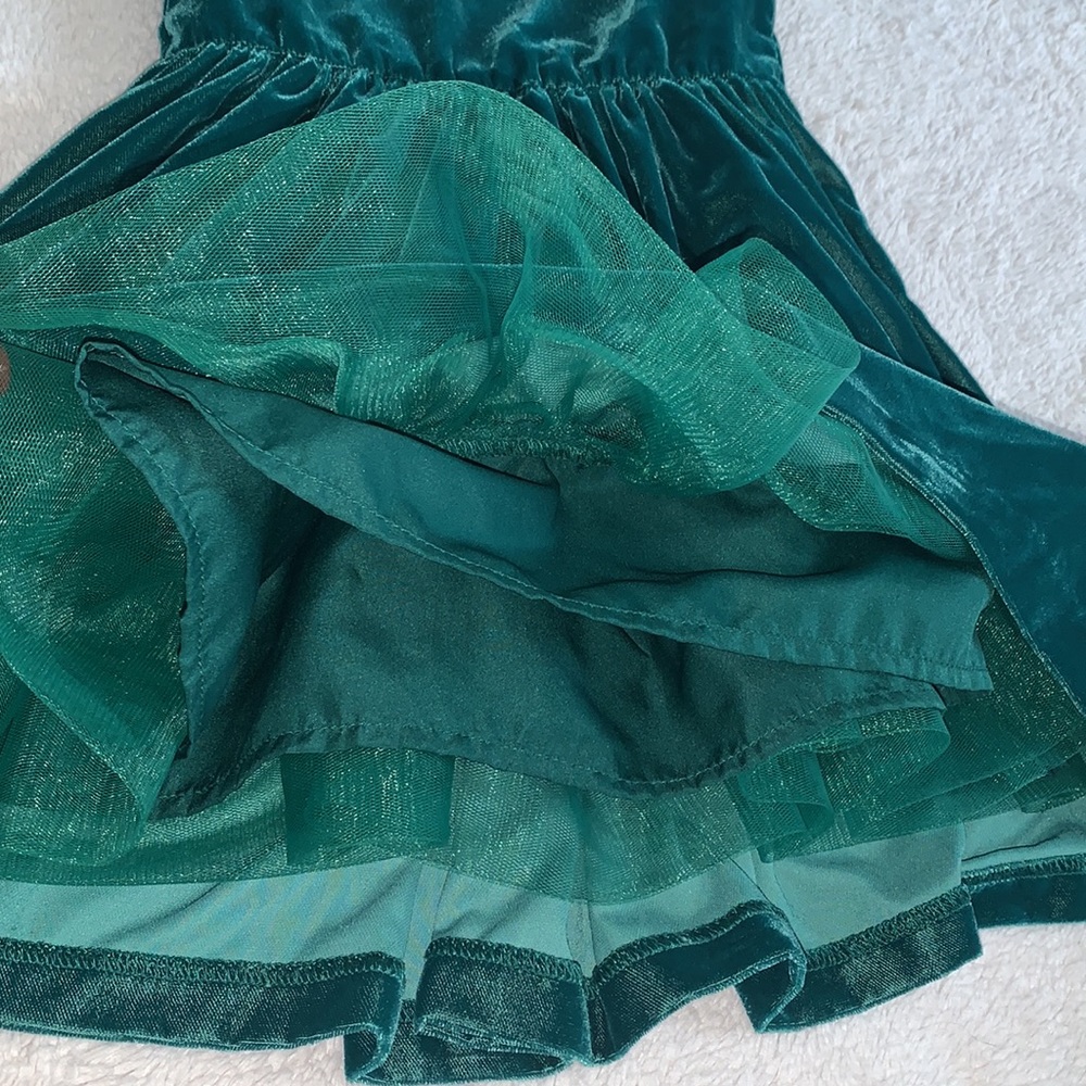 Gymboree Velvety Green Tank Dress 3T - Picture 11 of 13